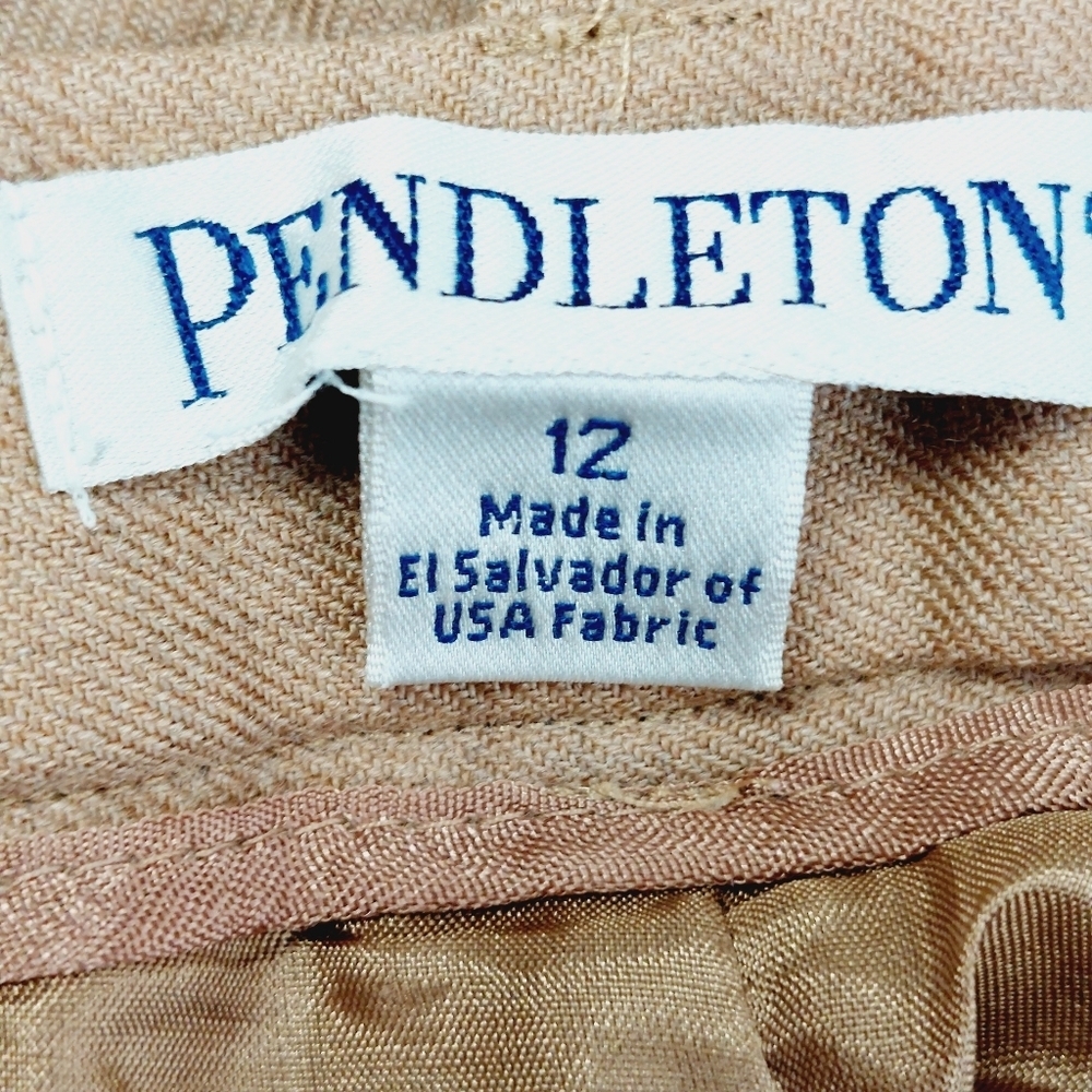 Pendleton Tan Straight Leg Pants - Picture 6 of 8